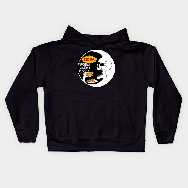 Dead Moons Over My Hammy Kids Hoodie by Insane Clam Pasta